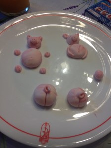 Creación de los cerditos