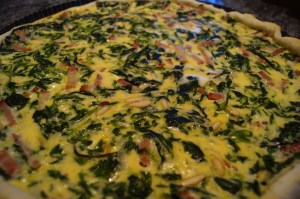 Quiche de espinacas